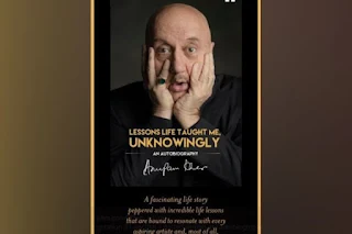 Anupam Kher on his Autobiography