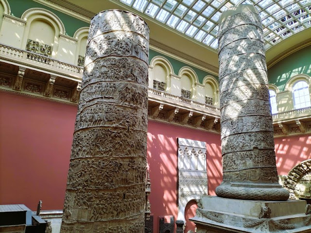 copia colonna traiano victoria albert museum Londra