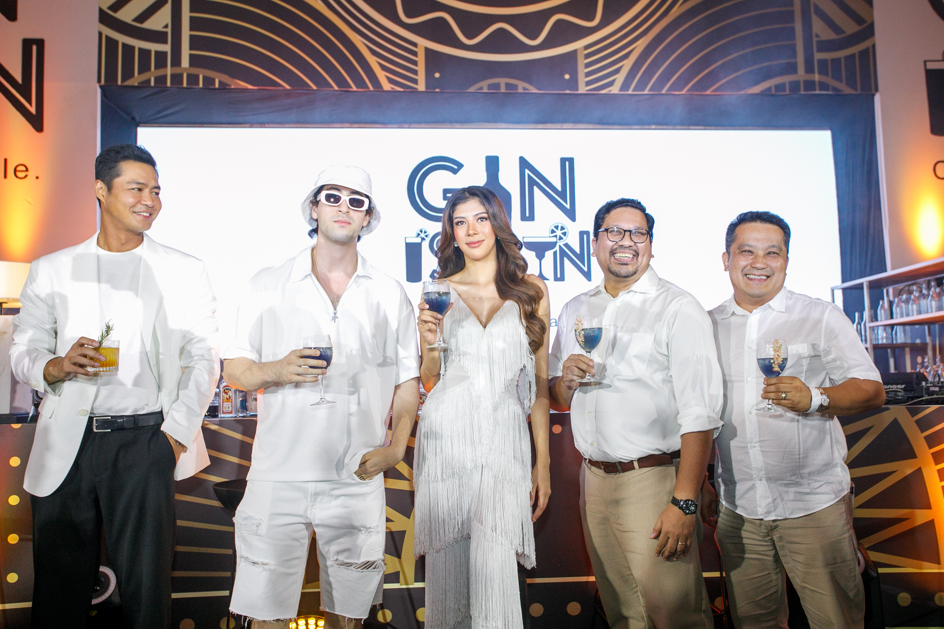 It's a ‘Cool, Clear, and Versatile’ quality of Ginebra Gin in celebration of "World Gin Day!"