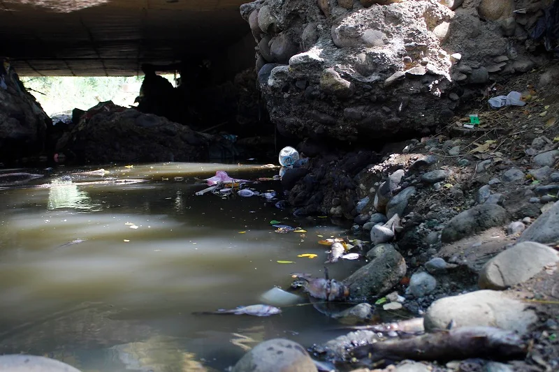 hoyennoticia.com, En Villa Taxi: ¿Acequia o basurero?