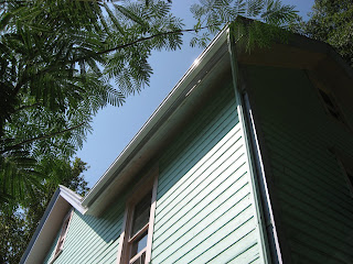 I said ROOF garden, dummy!  Not GUTTER garden!