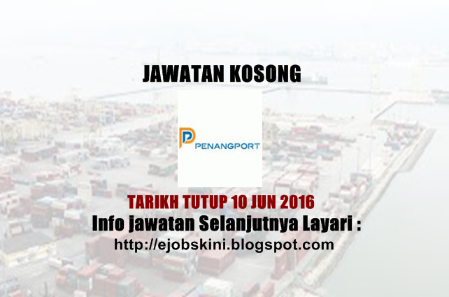 Jawatan Kosong Penang Port