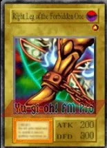 Right Leg of the Forbidden One