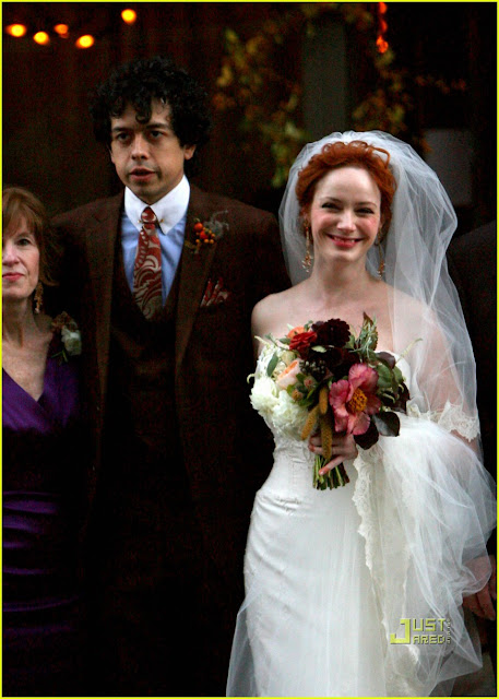 Christina Hendricks' Wedding Photos The men who look they really look