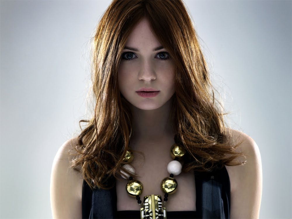 The BBC have issued some rather snazzy promotional pictures of Karen Gillan