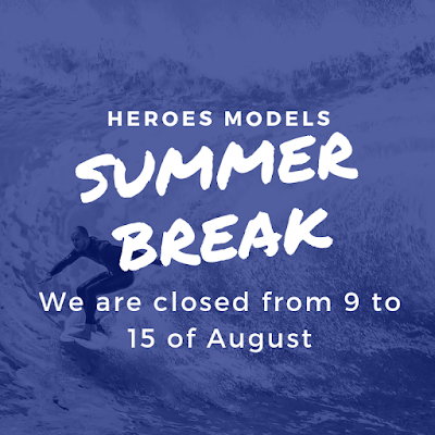 Summer Break from Heroes Models