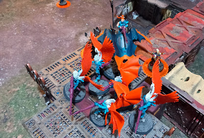 Warhammer 40k battle report: World Eaters vs Drukhari, 500pts