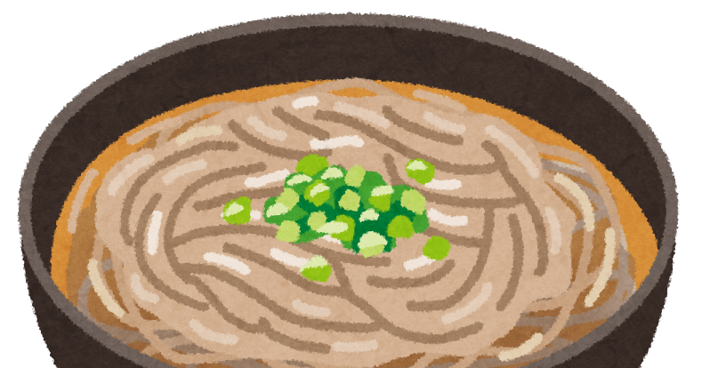 蕎麦 かけそばのイラスト かわいいフリー素材集 いらすとや