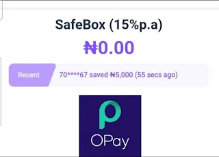 How Opay SafeBox works