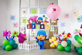 Fiestas Infantiles Decoradas con Pocoyo