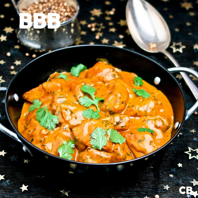 De B is van Butter chicken