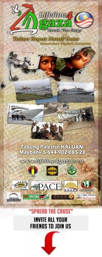 LiFeLiNe4Gaza...Talian Hayat Untuk Gaza...