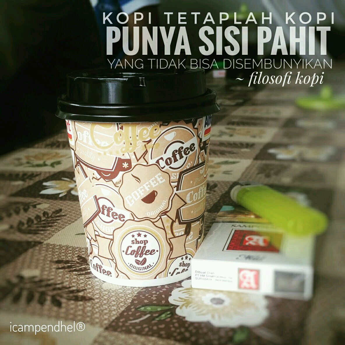 Kopi Dan Rokok Ngopi Bareng Kawan