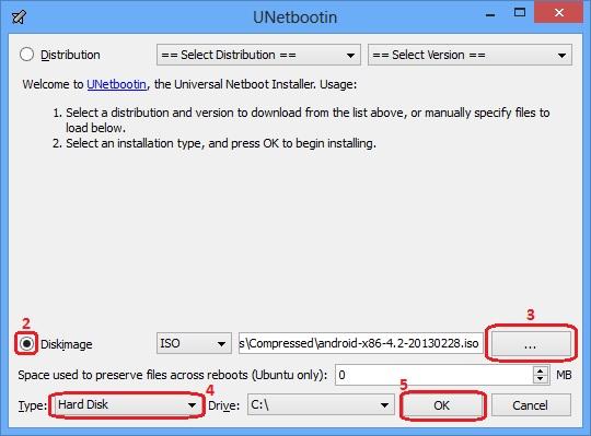 UNetbootin Android Install