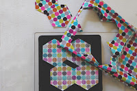 Die cutting fabric - Laura