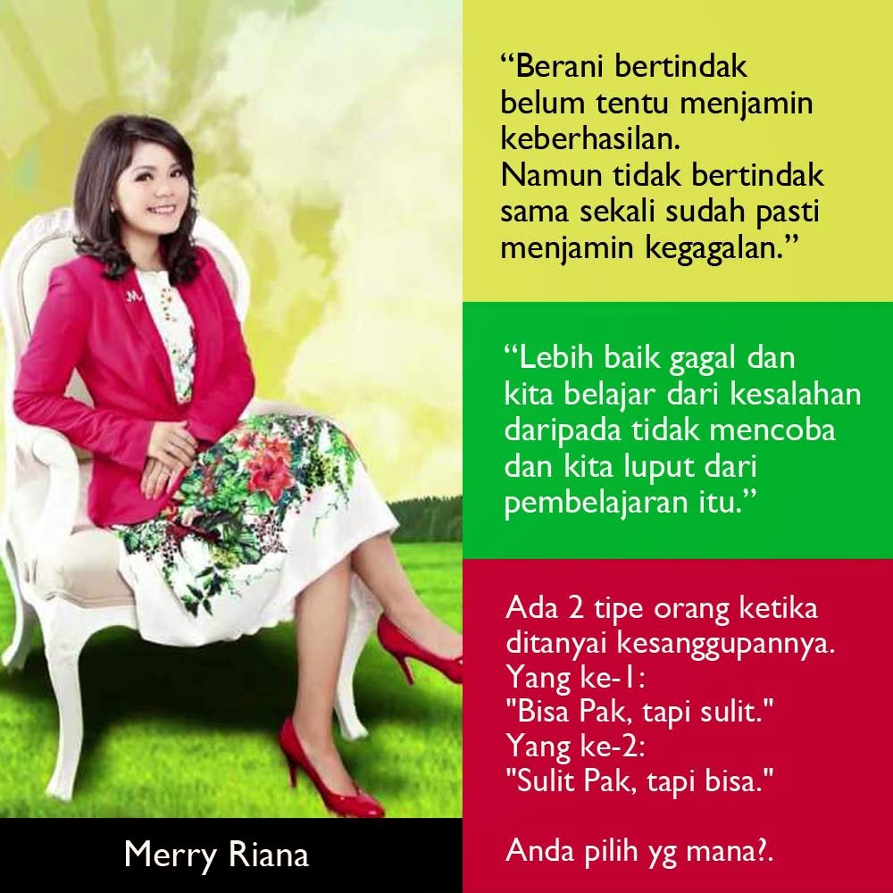 Koleksi Dp Bbm Kata Bijak Merry Riana Kantor Meme