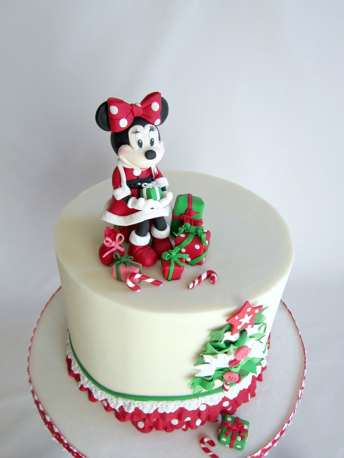 Delectable Cakes: Adorable Minnie Mouse 'Christmas ...