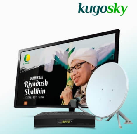 UPDATE ! Daftar Siaran Terbaru Pay Televisi KugoSky Untuk di Satelit Asiasat 9 Ku-Band