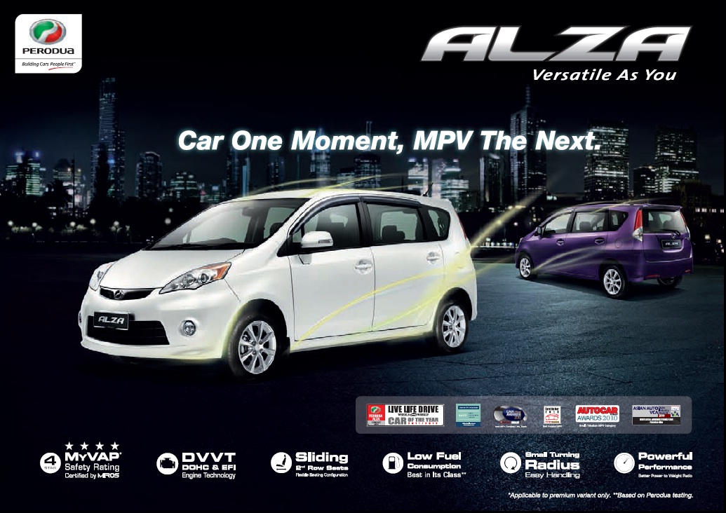 Kereta Perodua: Alza