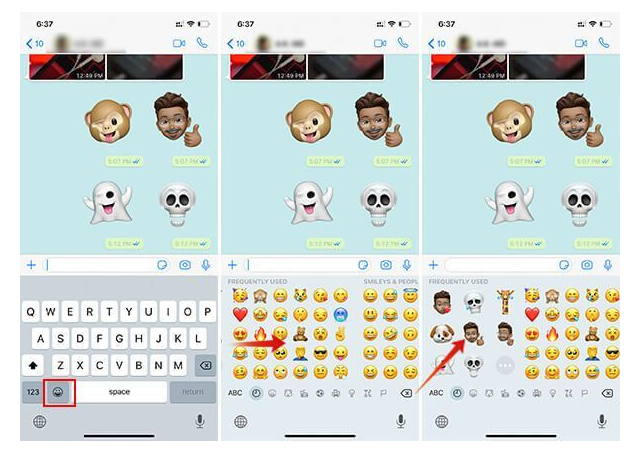 Konsep Top Cara Menggunakan Memoji IPhone Di WhatsApp