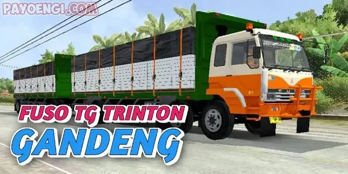 mod bussid fuso tg trinton gandeng