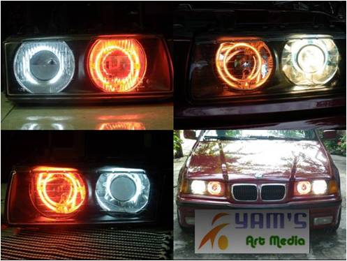 Angel eye di BMW 318i