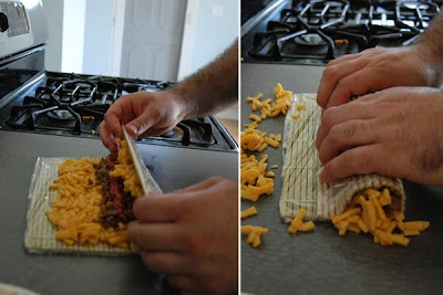 Macaroni And Cheese Sushi Rolls Seen On www.coolpicturegallery.us