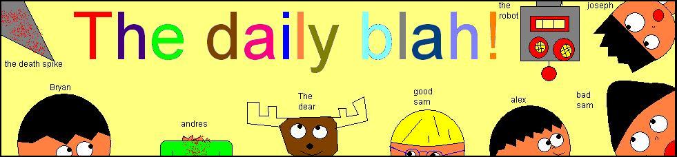 The daily blah