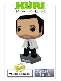 Kuri Paper - Pop Mini Funko Tanju Korman Doctor Milagro Papercraft