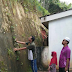 Cemas Tanah Runtuh Belakang Rumah