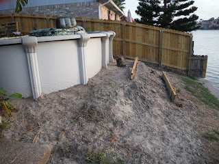 burying a pool