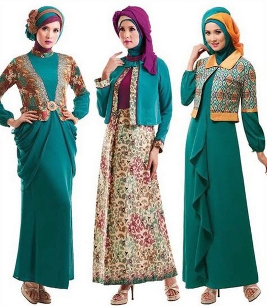 model baju batik modern