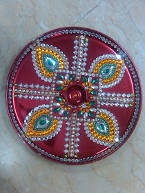 diwali puja thali decoration ideas