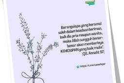 AGAR HIDUP ANDA TERARAH DAN TAK GOYAH
