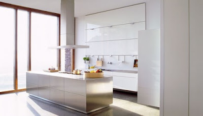 Elegant Kitchen Moduls And Great Windows Design