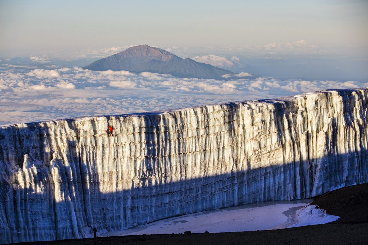Ice Climbing the Glaciers at the Top of Kilimanjaro