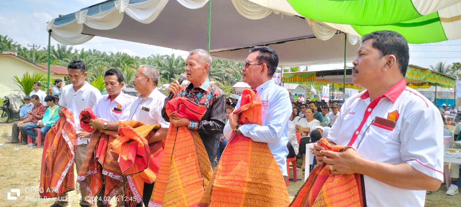Bona Uli Rajagukguk Syukuran Perayaan HUT ke-16 Partai Gerindra Dapil 5 Simalungun