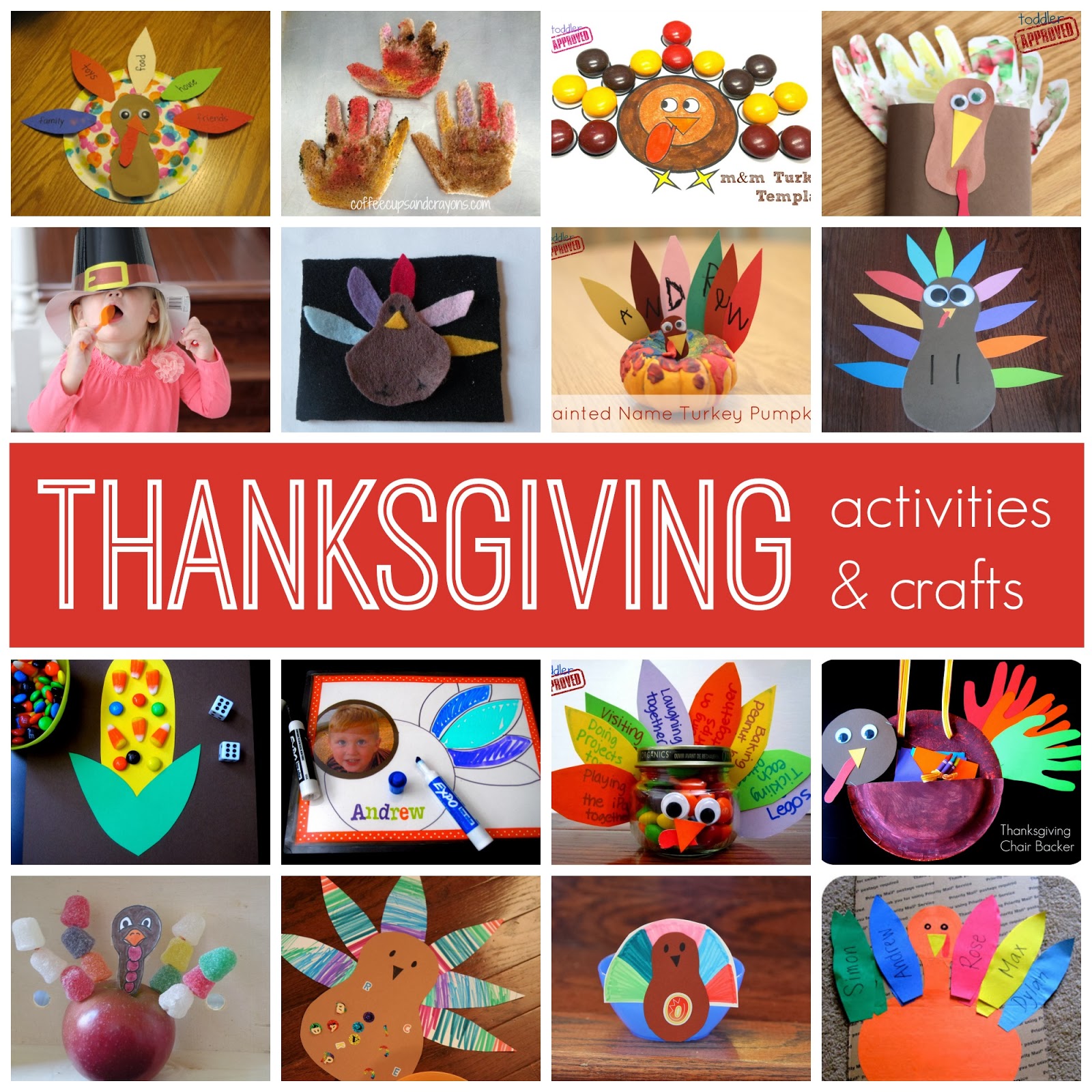  Toddler  Approved Simple Thanksgiving  Activities Crafts