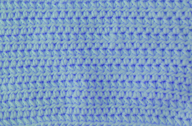 3 Crochet Imagen Puntada de imitación a dos agujas a crochet y ganchillo Majovel crochet facil sencillo bareta paso a paso DIY