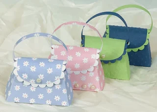 DIY Beautiful Paper Purses. Templates Included.