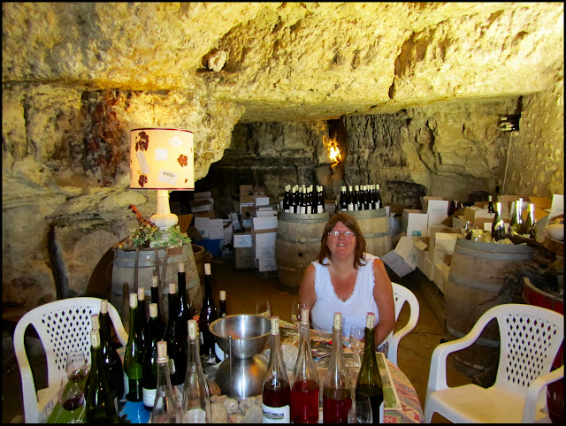 Guy Durand wine cave near Amboise in the Loire Valley, France.