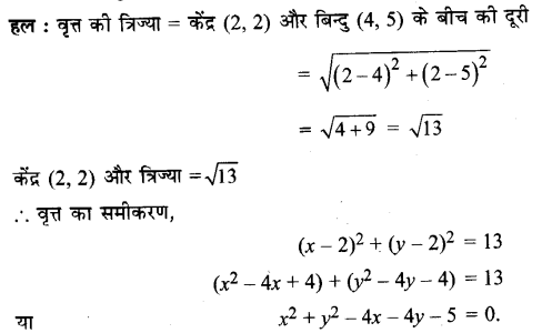 Solutions Class 11 गणित-II Chapter-11 (शंकु परिच्छेद)