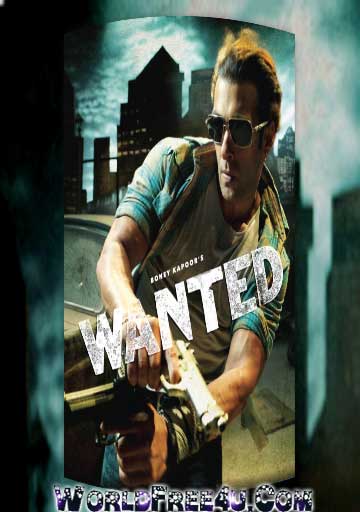 Poster Of Hindi Movie Wanted (2009) Free Download Full New Hindi Movie Watch Online At worldfree4u.com