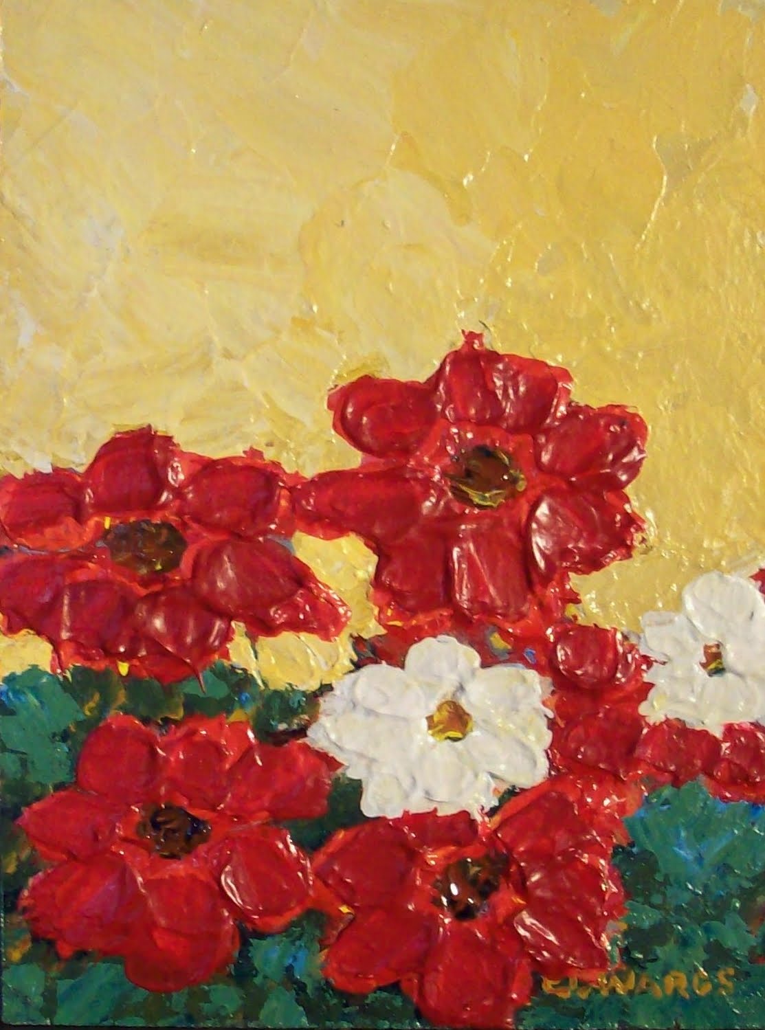 Oil Paintings Of Flowers