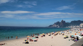 "Temperatura e cor do mar do caribe, primeiro mergulho do ano"