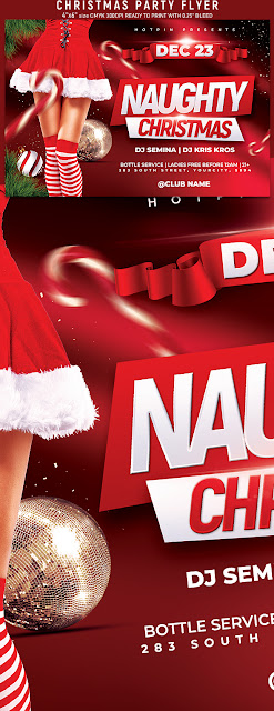  Christmas Party Flyer Template