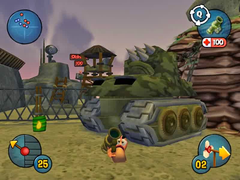 Download Game Worms 3D
