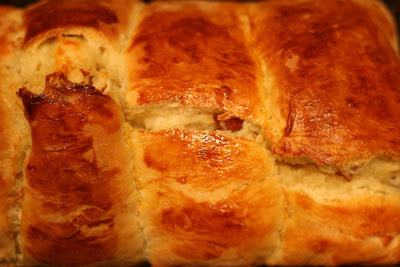 Bacon Asiago bread