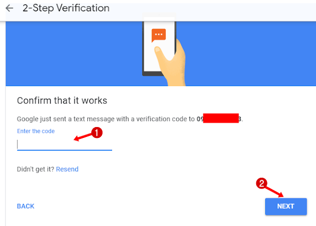 Gmail 2 Step Verification Enable Disable