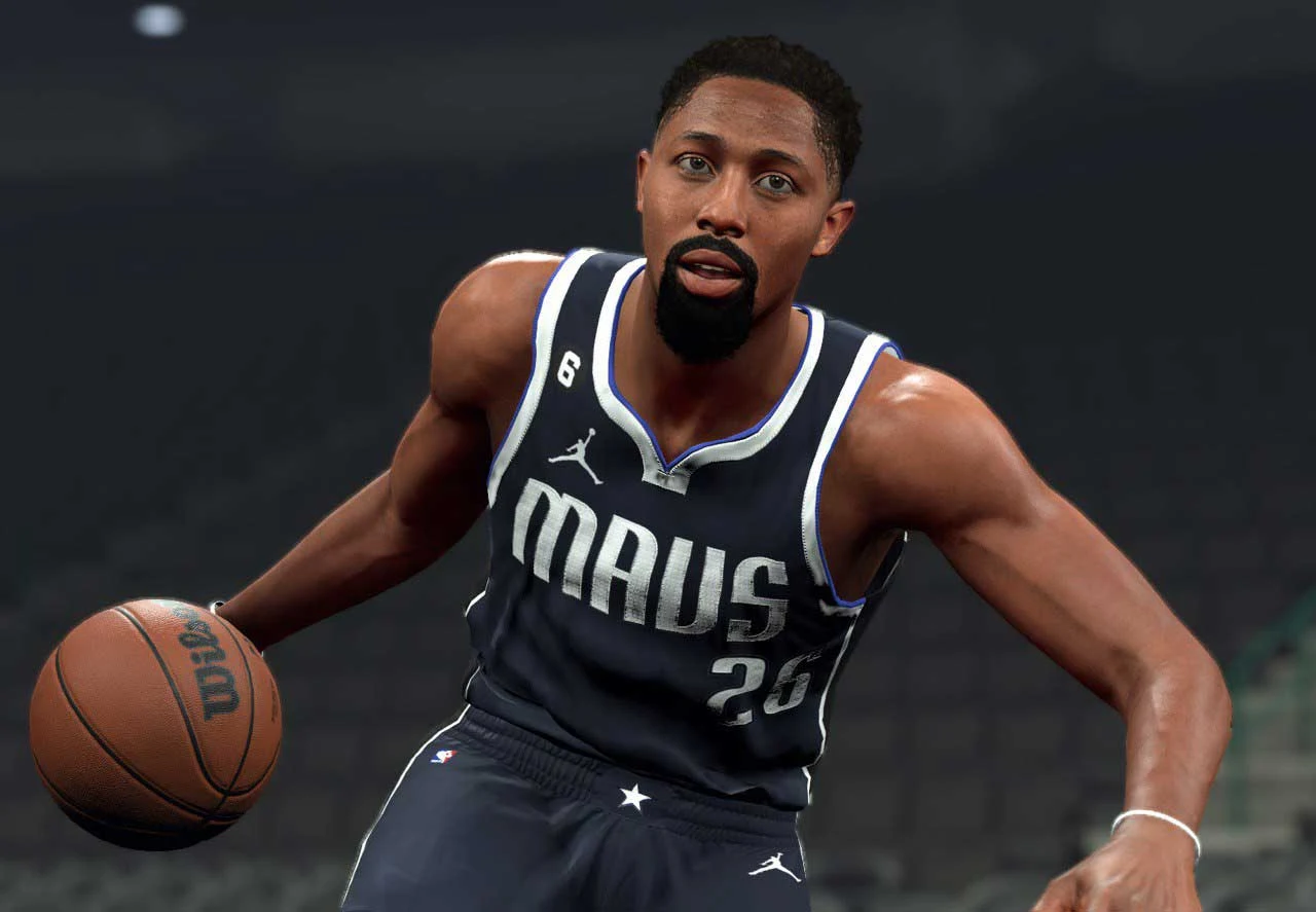 NBA 2K23 Spencer Dinwiddie Cyberface